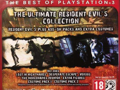 PS3 - Resident Evil 5 Gold Edition - Essentials