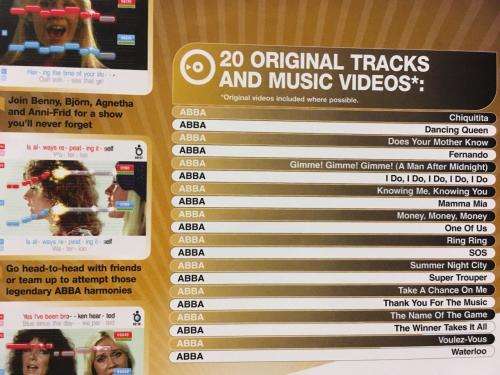 PS2 - Singstar ABBA