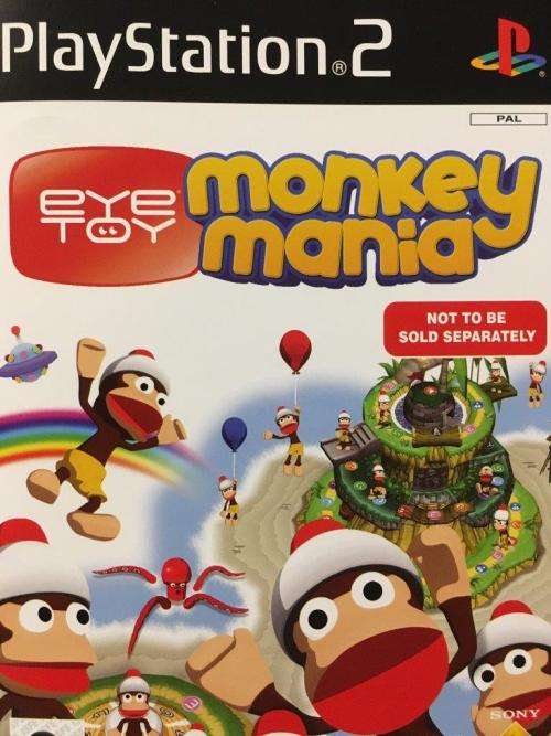 PS2 - Eyetoy Monkey Mania - USB Camera Required