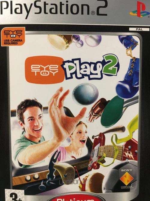 PS2 - Eyetoy Play 2 - Platinum