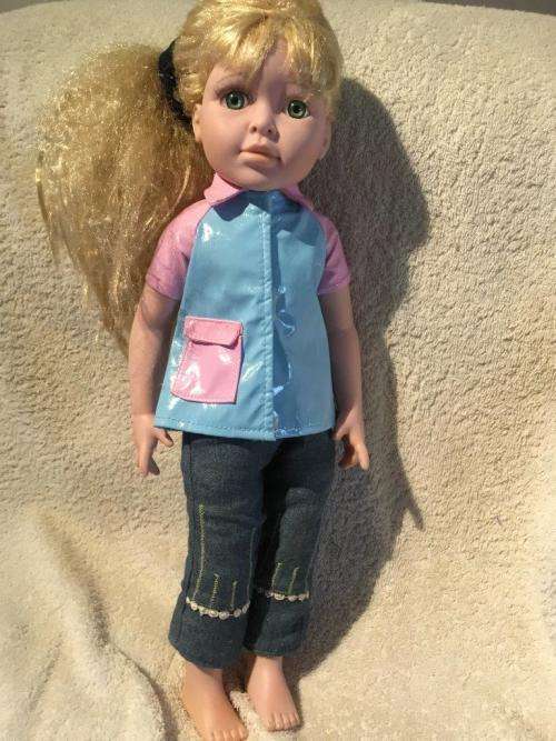 Lifelike Looking Little Girl +-45cm