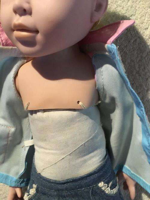 Lifelike Looking Little Girl +-45cm