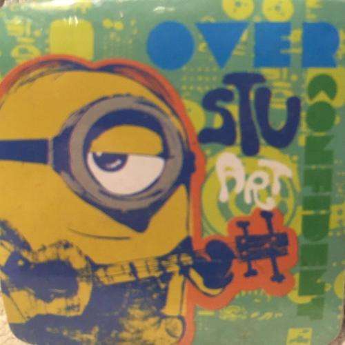 Magic Facecloth - Minions Over Stu Art (New Sealed)