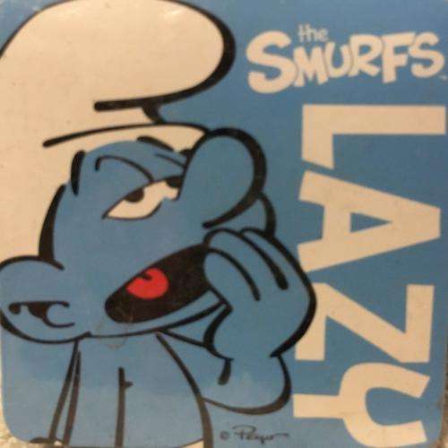 Magic Facecloth - The Smurfs Lazy (New Sealed)