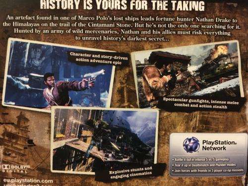 PS3 - Uncharted 2 Among Thieves Platinum