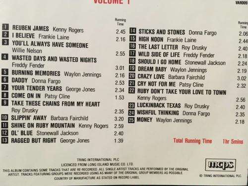 CD - 25 Country Classics - Volume 1