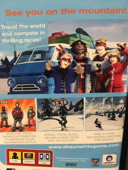 PSP - Shaun White Snowboarding - Essentials