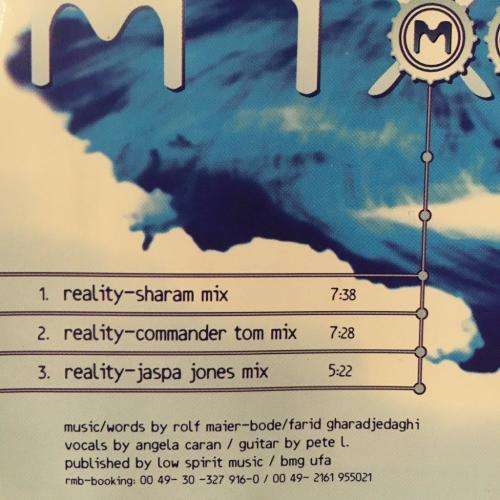CD - RMB Reality Mixes (Single)
