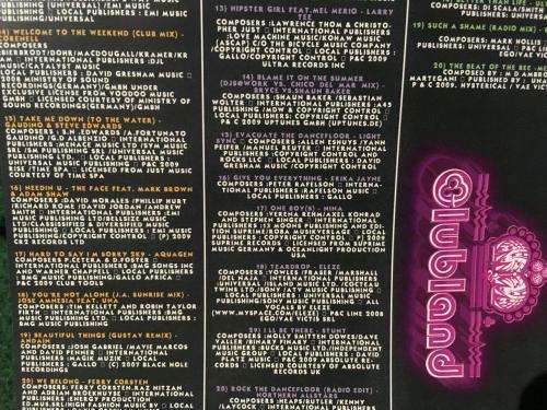 CD - Clubland Chronicles 2009 (3cd)