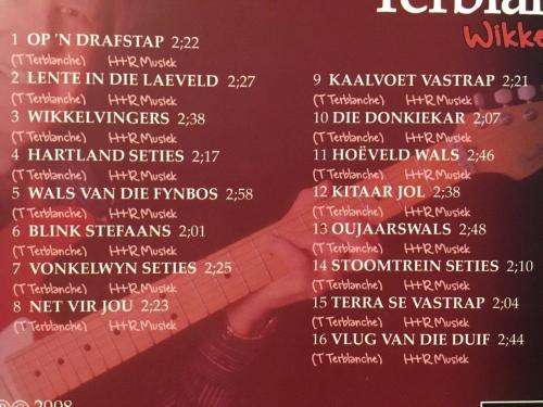 CD - Terra Terblanche - Wikkelvingers