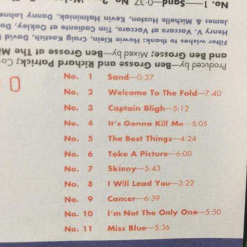 CD - Filter - Title Of Record