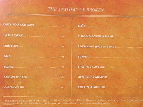 CD - Chris Sligh - The Anatomy Of Broken