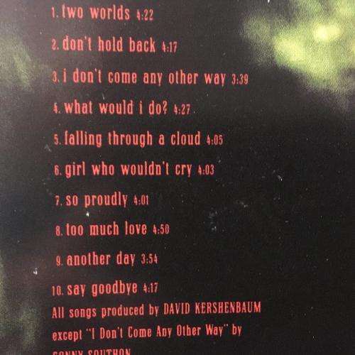 CD - Sonny Southon - Falling Through A Cloud