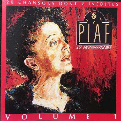 CD - Edith Piaf - 25th Anniversaire Volume 1