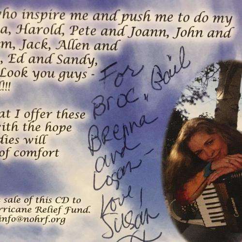 CD - Susan Clark - Waitin` for the wind (Signed)
