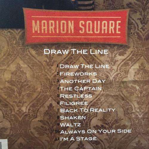 CD - Marion Square - Draw The Line (Card Cover)