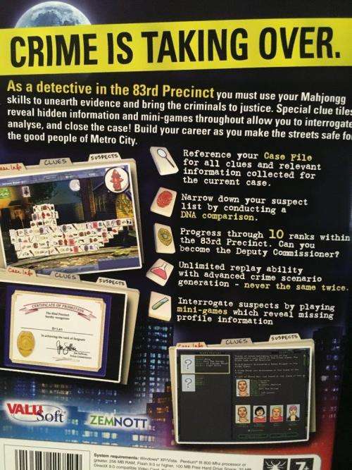 PC - Mahjongg Investigations Under Suspicion