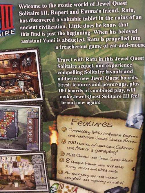 PC - Jewel Quest III Solitaire