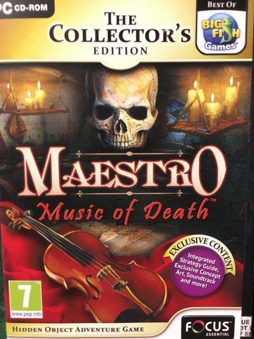 PC - Maestro - Music of Death - Hidden Object Game