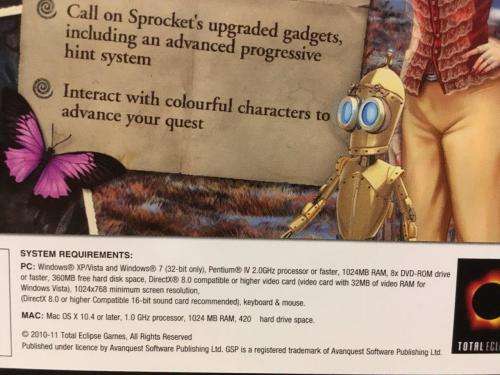 PC - The Clockwork Man 2- Hidden Object Game