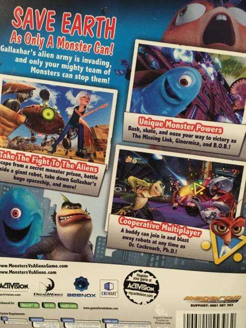 PC - Monsters Vs Aliens - Super Hits