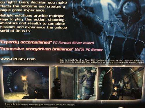PC - Deus Ex Invisible War