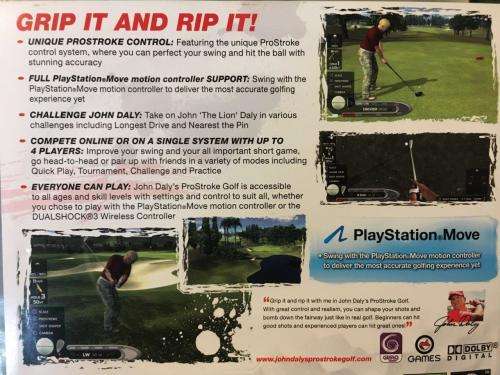 PS3 - John Daly's Prostroke Golf