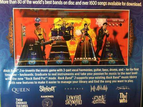 Xbox 360 - RockBand 3