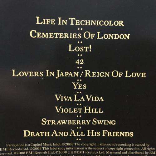 CD - Coldplay - Viva La Vida or Death and all His Friends