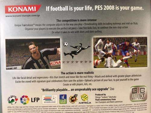 PS3 - PES 2008 Pro Evolution Soccer