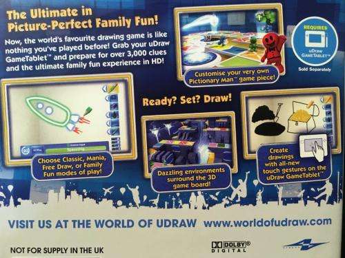 PS3 - UDraw Pictionary Ultimate Edition ( Requires UDraw Tablet)