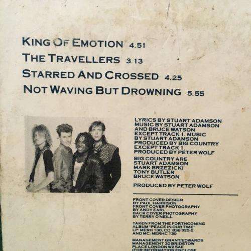 CD - Big Country - King Of Emotion (Card Cover)