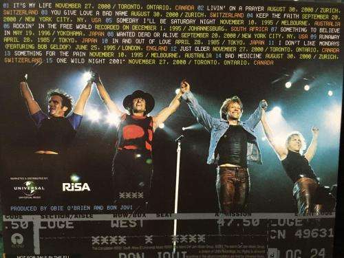 CD - Bon Jovi - One Wild Night Live 1985 - 2001