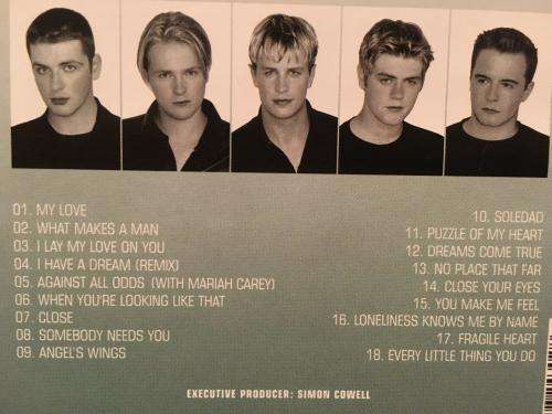 CD - Westlife - Coast To Coast