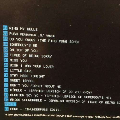 CD - Enrique - Insomniac
