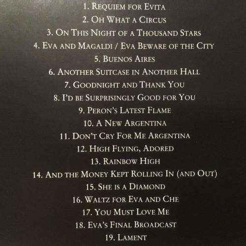 CD - Evita - Music From The Motion Picture