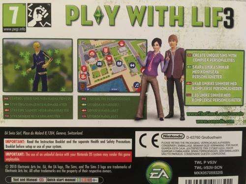 Nintendo DS - The Sims 3