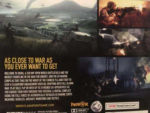 PS3 - Operation Flashpoint Dragon Rising
