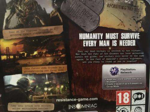 PS3 - Resistance 2 - Platinum