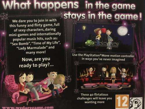 PS3 - We Dare Flirty Fun For All