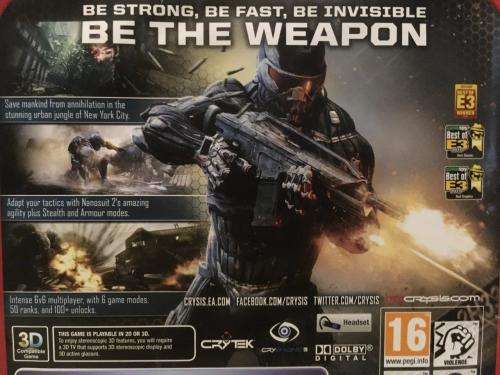 PS3 - Crysis 2 - Essentials