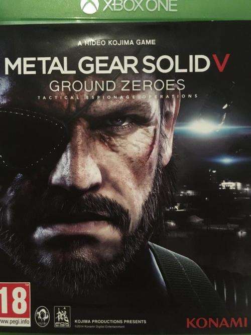 Xbox ONE - Metal Gear Solid V Ground Zeros