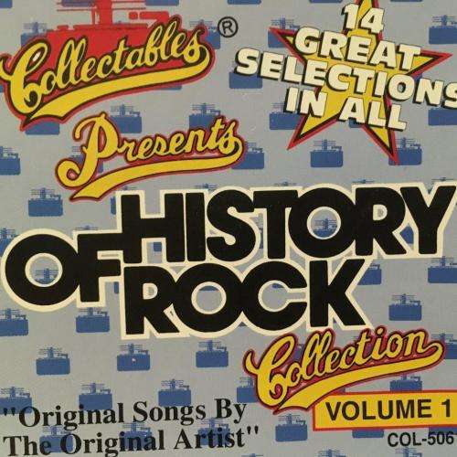 CD - Collectables Presents - History Of Rock Collection Volume 1