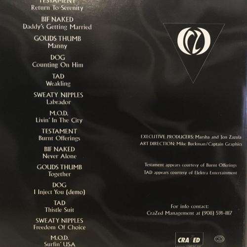 CD - Crazed Management  - Sampler
