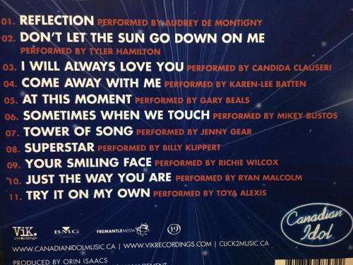 CD - Canadian Idol - Greatest Moments