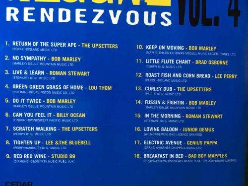 CD - Reggae Rendevous Volume 4