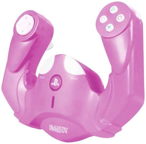 PS3 - KidzPLAY Wireless Motion Wheel Pink - Official Product