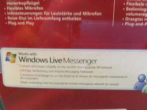 Microsoft LifeChat LX-2000 Mobile Headset (new)