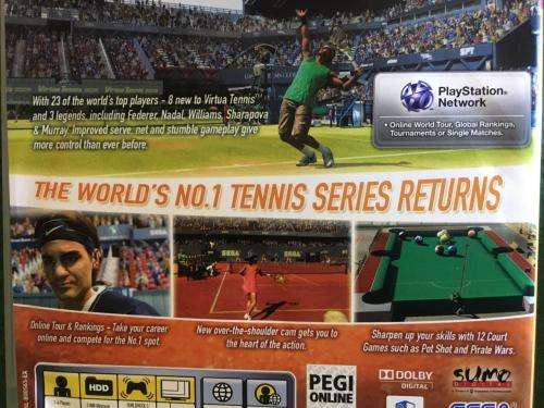 PS3 - Virtua Tennis 2009
