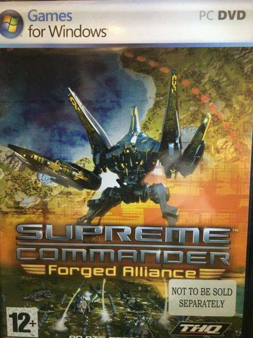 PC - Supreme Commander Forged Alliance (New Sealed)